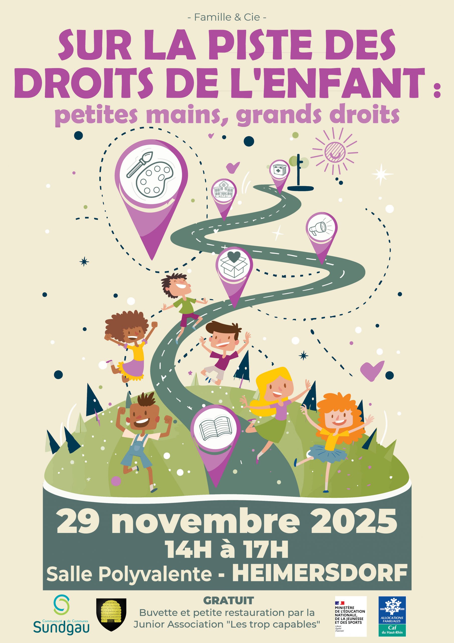 Rdv festif pour les parents et les enfants samedi 29 novembre à la salle : venez nombreux !